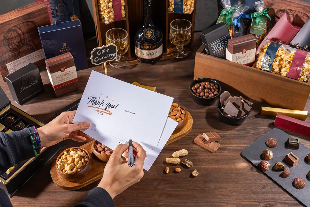 Corporate gifting team organizing multi-recipient deliveries